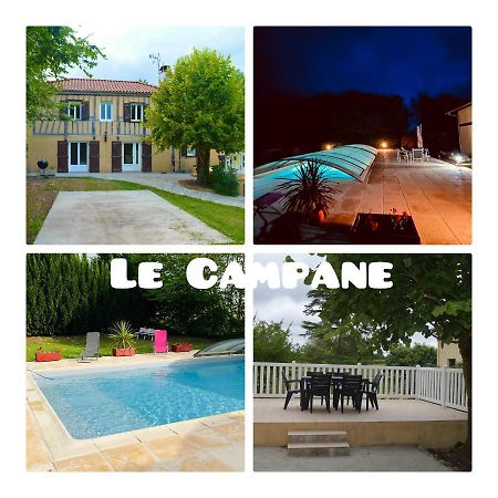 Gite Le Campane - Piscine Partagee Borne Recharge Vehicule 22Kwh Laujuzan Dış mekan fotoğraf
